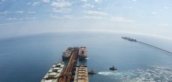 Rio Tinto, 360 Mt/a ceremony at Cape Lambert, Cape Lambert, WA, Australia